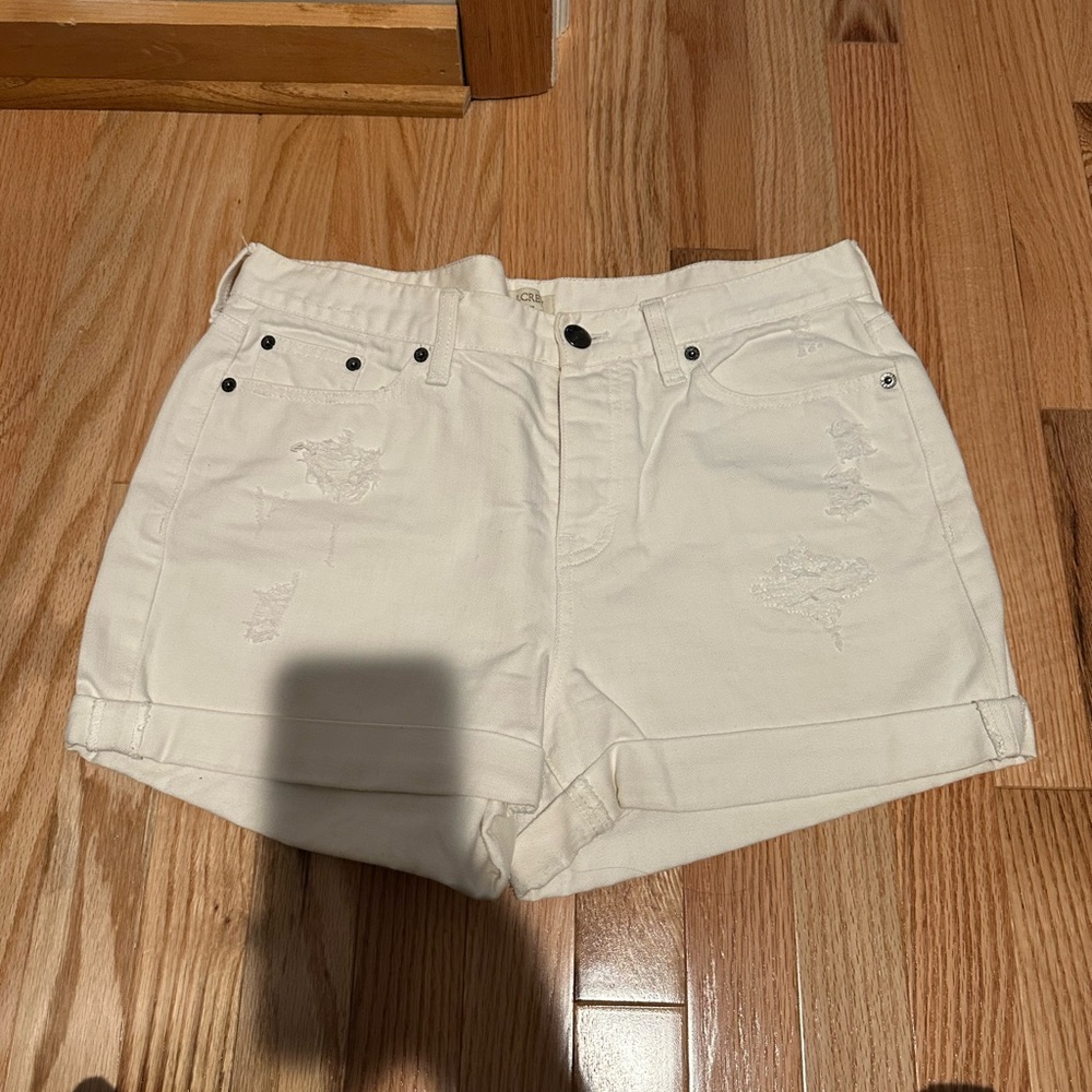 JCREW high rise shorts